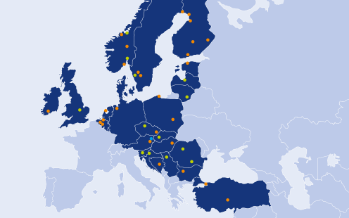 Pipelife Locations Map