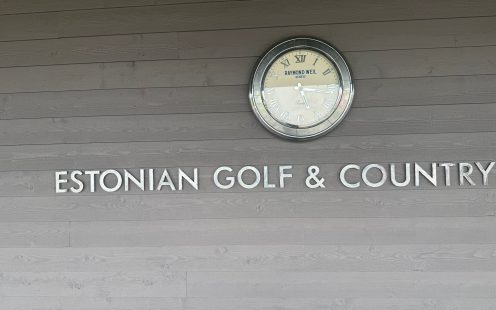 Estonian Golf and country club silt