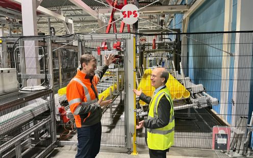 Austria suursaadik külastas Pipelife Eesti tehast