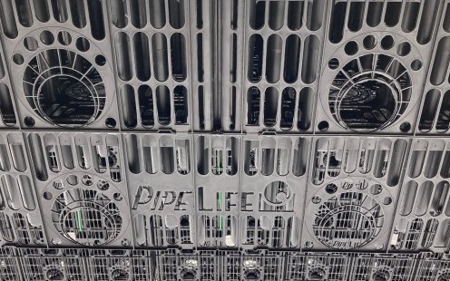 Stormbox E retention crates can be stacked in multiple levels| Pipelife