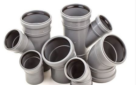 PP in-house sewage fittings gray