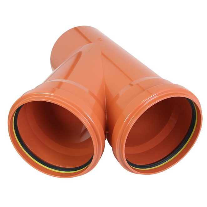 PVC branch 45 NO