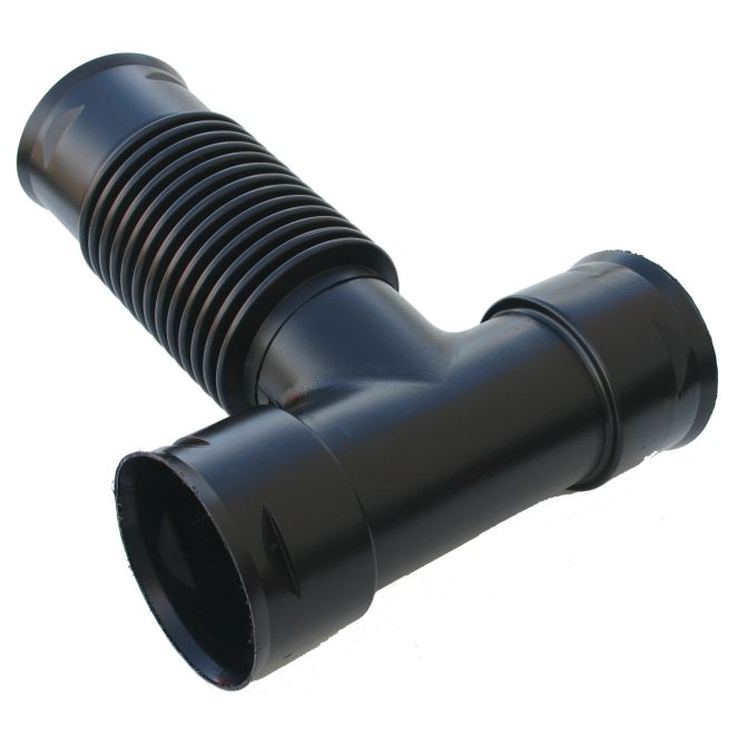 PE BDR DRAIN FLEX BRANCH 110 90 black