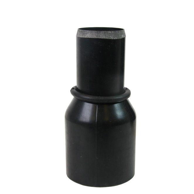 PVC reducer 50mm black