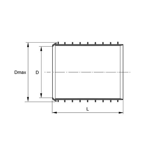 Measurement drawing Pragma repair socket