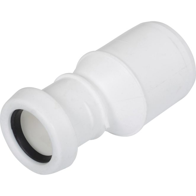 PP Soil reducer 50-32mm white Nordic
