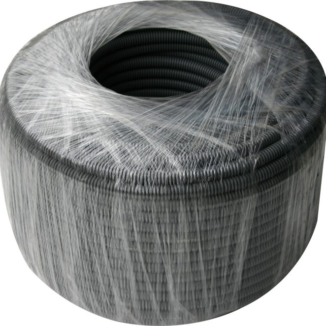 PP electro inflex corrugated 750N coil grey