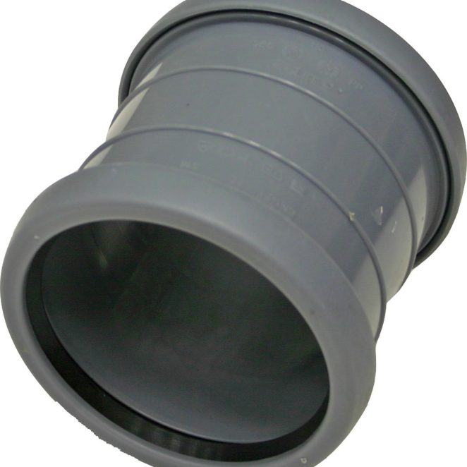 PP-HT in-house sewage repair socket gray