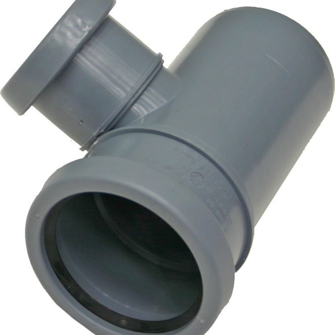 PP soil 3 connection branch Nordic grey