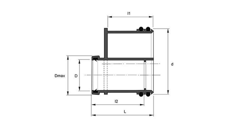 Measurement drawing Reducer universal