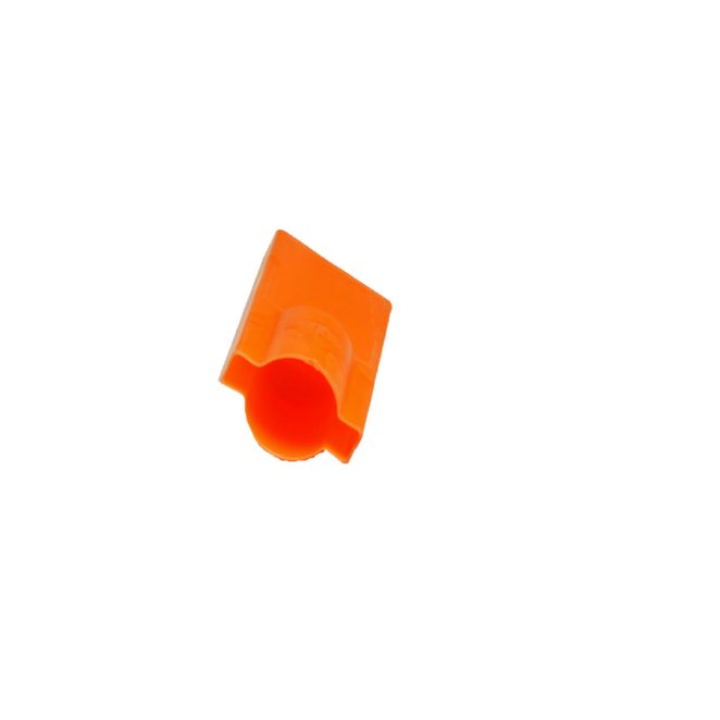 Marking pipe end cap orange