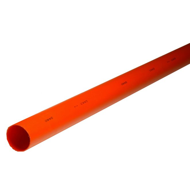 Marking pipe orange