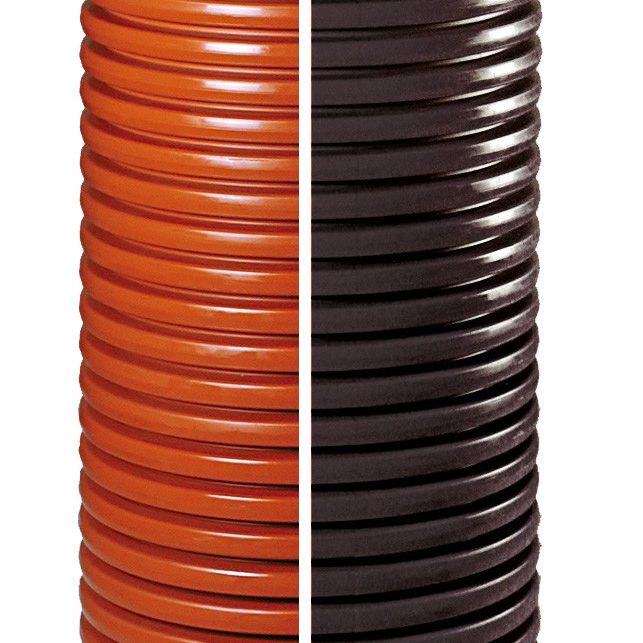 PP riser pipe 630 brown-black