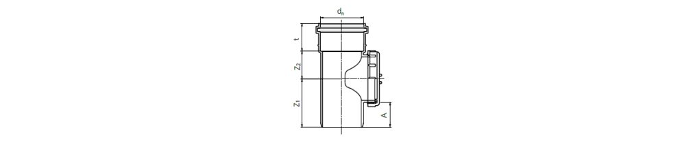 Drawing access pipe Comfort