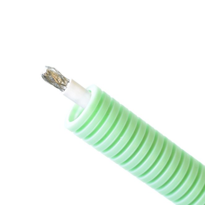 PP Powerline coil HF KTV Coax Cca FRNC6 green