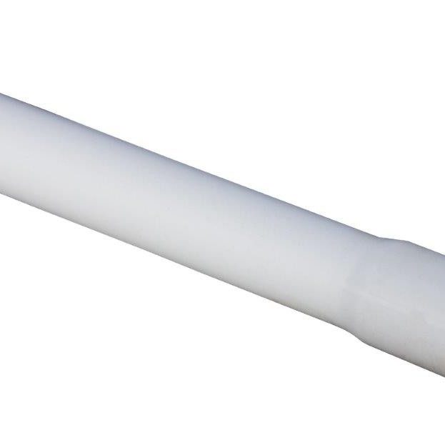 PVC electro rigid installation pipe white