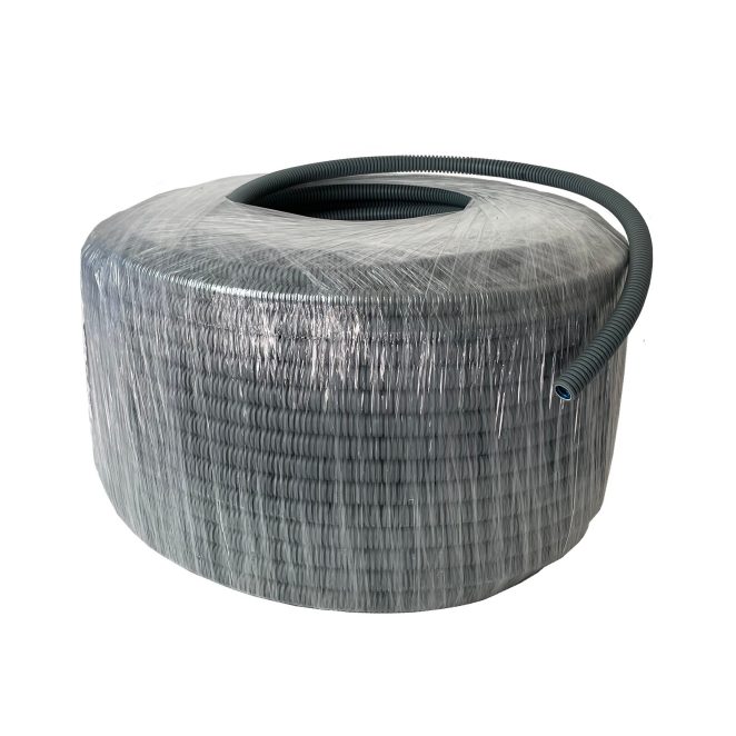 Halogenfri tomme el-rør med lavfriksjonsbelegg