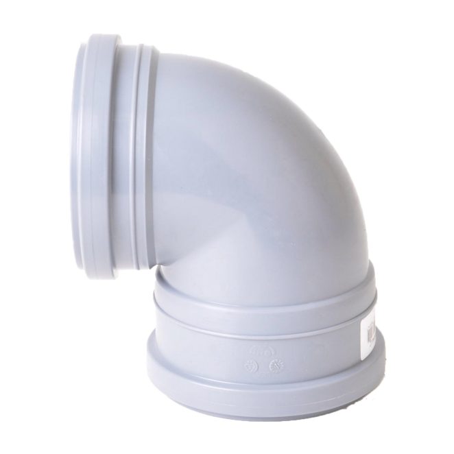 pp soil low bend with socket