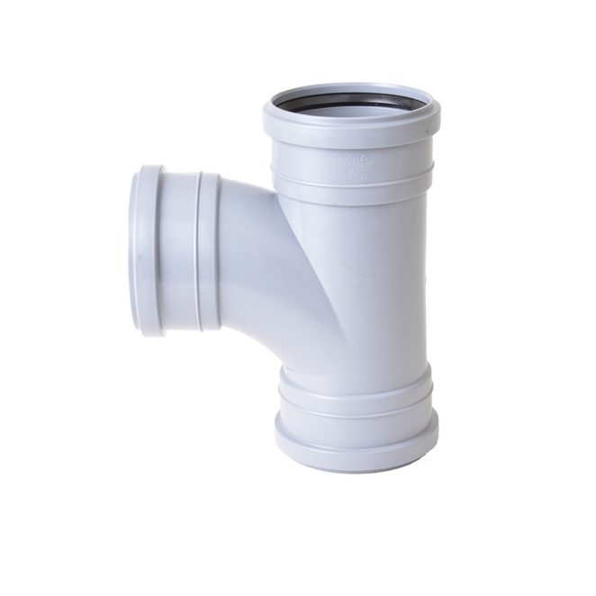 PP-HT in-house sewage branch gray
