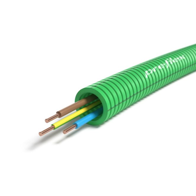Preflex H07Z1-U 3G1,5 Y/G BL BR-Cca