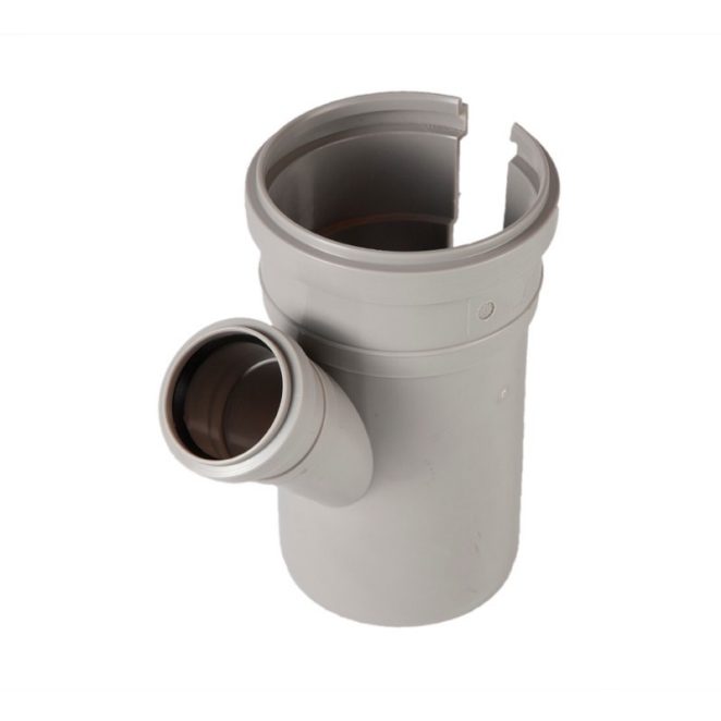 PVC cableprotection branch gray