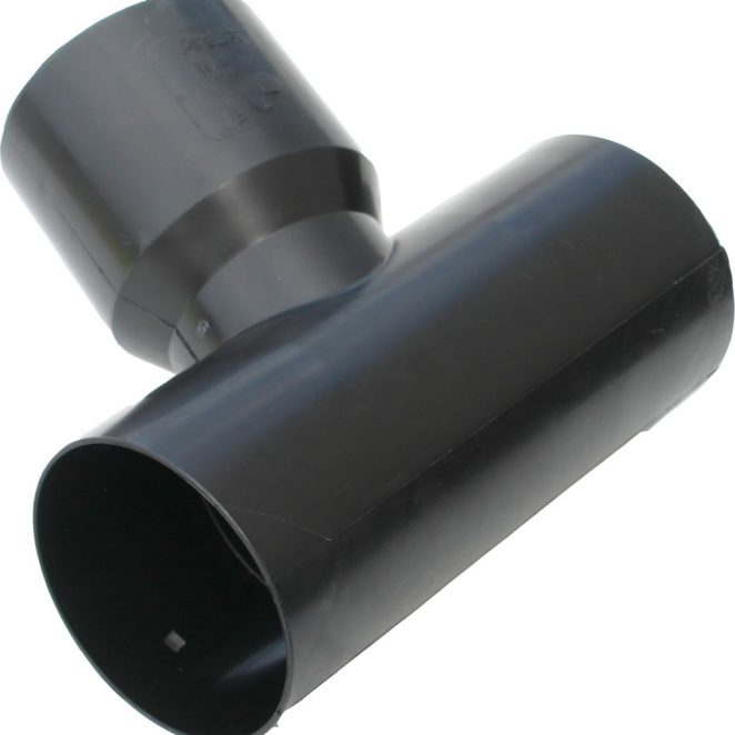 PP Soil or cable branch black