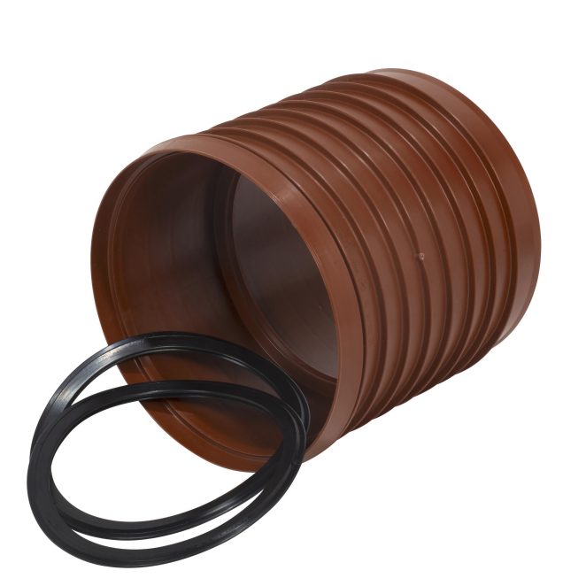 PP Sewage double socket 200mm Pragma